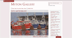 Desktop Screenshot of mytongallery.co.uk